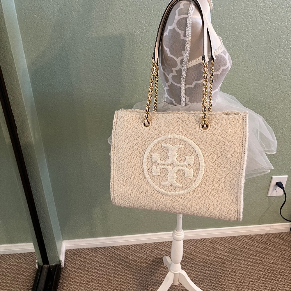 Tory Burch Ella Boucle Tote